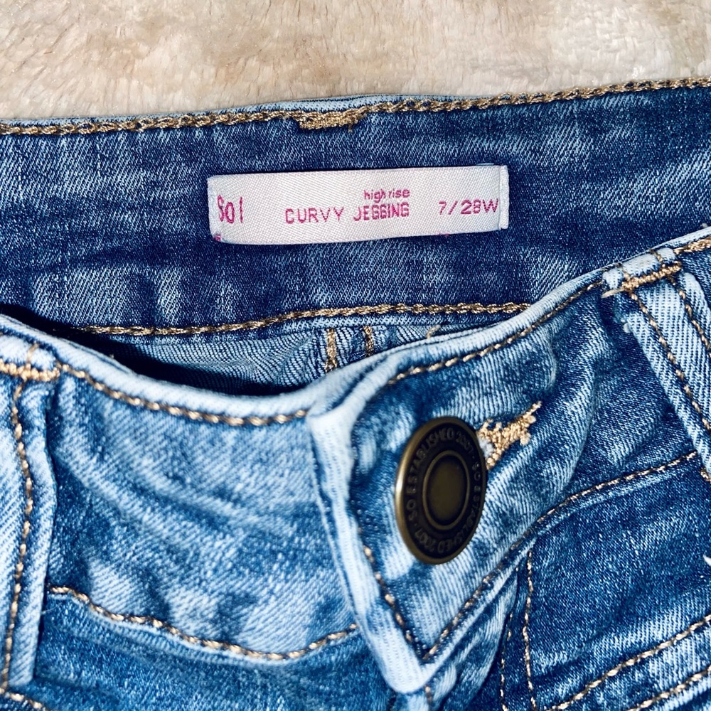 High Rise Curvy Jegging 💙 - Picture 5 of 7